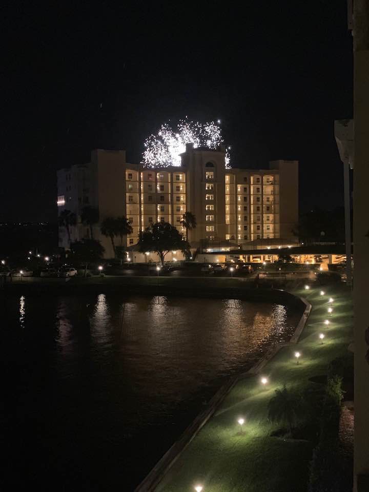 Fireworks Indian River north behind Bldg 480 taken by unknown 134 resident - July 4th, 2019
